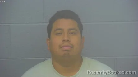 Mugshot of Victor Manuel Valencia Nava booked in Greene County, Missouri on August 25, 2026