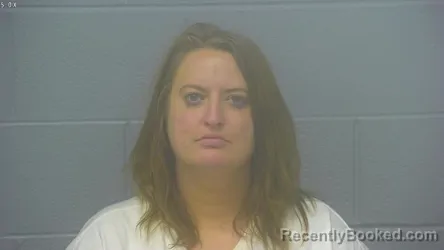Mugshot of Whitney Elaine Carter booked in Greene County, Missouri on August 22, 2026