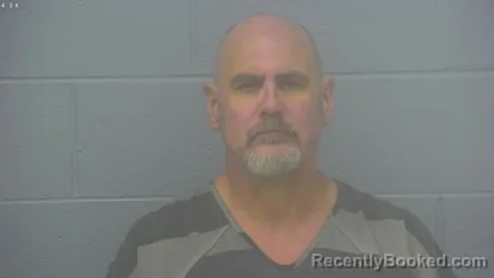 Mugshot of Wayne Alan Harms booked in Greene County, Missouri on October 8, 2026