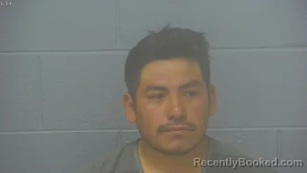 Mugshot of Wilber Morales-Cuevas booked in Greene County, Missouri on October 2, 2026
