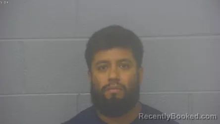 Mugshot of Wuilfrido Salinas Sanchez booked in Greene County, Missouri on August 25, 2026