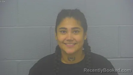 Mugshot of Yennifer Kactherine Camacho-Gonzalez booked in Greene County, Missouri on August 25, 2026