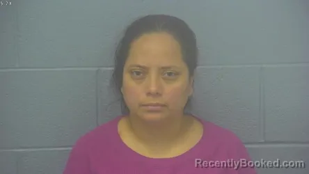 Mugshot of Yesica Chavez-Mazariegos booked in Greene County, Missouri on September 10, 2026