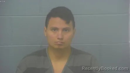 Mugshot of Yefferson Stiven Galindo Claros booked in Greene County, Missouri on October 6, 2026
