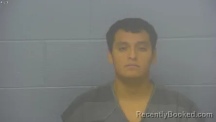 Mugshot of Yefri Alexander Lopez Camey booked in Greene County, Missouri on October 6, 2026