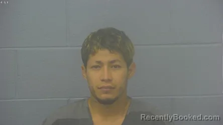 Mugshot of Yean Carlos Nievez-Gonzalez booked in Greene County, Missouri on October 8, 2026