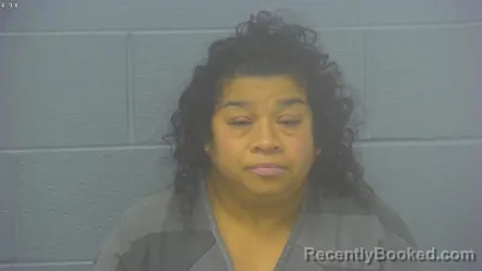 Mugshot of Yolanda Olea-Murillo booked in Greene County, Missouri on August 11, 2026