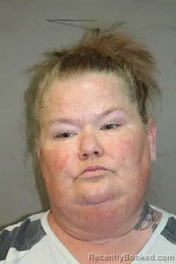 Mugshot of Jessica Joy Weeks booked in Grundy County, Missouri on August 14, 2026