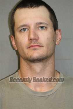 Booking photo from Grundy County, Missouri