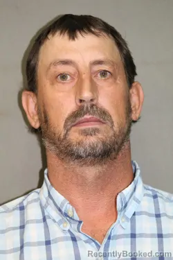 Mugshot of Edwin Shane Tipton booked in Grundy County, Missouri on August 29, 2026