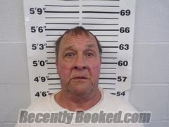 Booking photo from Harrison County, Missouri