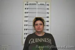 Mugshot of Alicia Adair booked in Harrison County, Missouri on April 14, 2026