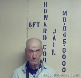 Mugshot of BYRON ELLIOTT WELLS booked in Howard County, Missouri on April 9, 2026