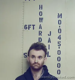 Mugshot of CODY T INSKIP booked in Howard County, Missouri on April 7, 2026