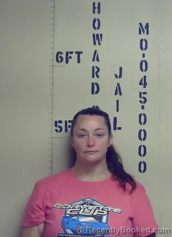 Mugshot of JENNIFER JAY booked in Howard County, Missouri on April 25, 2026