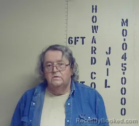 Mugshot of JIMMY R SANDERS booked in Howard County, Missouri on April 12, 2026