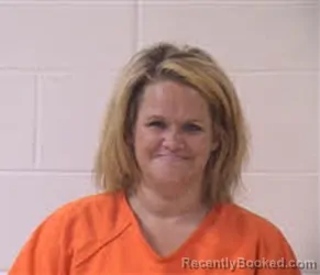 Mugshot of Sara Margaret Dellinger booked in Yancey County, North Carolina on August 25, 2026