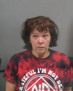 Mugshot of ANGELA SUE ERNST booked in Jefferson County, Missouri on July 12, 2026