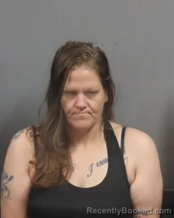 Mugshot of Rebecca Marie Green booked in Jefferson County, Missouri on August 24, 2026