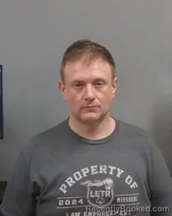 Mugshot of DAVID BRENT ROBERTS booked in Jefferson County, Missouri on March 13, 2026