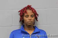 Mugshot of DANASIA LASHAWN MILLER booked in Johnson County, Missouri on March 17, 2026