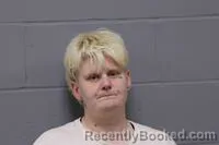 Mugshot of LYDIA MAE RICHARDSON booked in Johnson County, Missouri on March 27, 2026