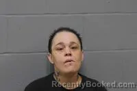Mugshot of DANIELLE JO SCHWAGER booked in Johnson County, Missouri on May 10, 2026