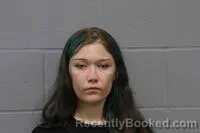 Mugshot of Angel Dezeray Pinell booked in Johnson County, Missouri on June 5, 2026
