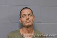 Mugshot of DEREK ALLEN DEATHERAGE booked in Johnson County, Missouri on June 19, 2026
