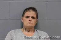 Mugshot of Amber Lynn Mcbride booked in Johnson County, Missouri on June 24, 2026