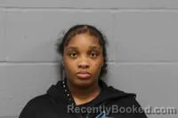 Mugshot of DENAYA MARIE THURMAN booked in Johnson County, Missouri on June 25, 2026