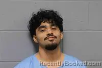Mugshot of JOHNANTHONY ZEPPETO REYES REYES booked in Johnson County, Missouri on July 7, 2026