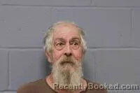 Mugshot of Danny Lee Butts booked in Johnson County, Missouri on July 7, 2026