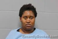 Mugshot of DIAMOND JEWEL SIMS booked in Johnson County, Missouri on July 9, 2026