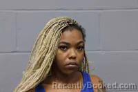 Mugshot of GABRIELLE LAUREN HOUSTON booked in Johnson County, Missouri on July 13, 2026