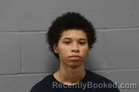 Mugshot of Gianna Marie Bullock booked in Johnson County, Missouri on August 15, 2026