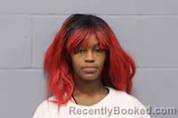Mugshot of Tamya Tashaun Jones booked in Johnson County, Missouri on August 17, 2026
