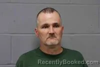 Mugshot of Richard Jerome Degrave booked in Johnson County, Missouri on August 17, 2026