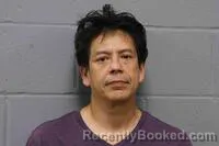 Mugshot of Alejandro Romull Salazar booked in Johnson County, Missouri on August 18, 2026