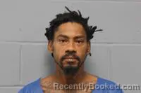 Mugshot of Marquet Daurell Thomas booked in Johnson County, Missouri on August 20, 2026