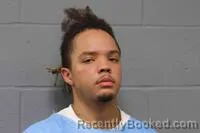 Mugshot of Abriam Elisha Goines booked in Johnson County, Missouri on August 23, 2026