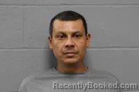 Mugshot of Cristhian Ariel Sanchez booked in Johnson County, Missouri on August 23, 2026