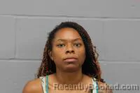 Mugshot of Ja'tayia Denise Blunt booked in Johnson County, Missouri on August 24, 2026
