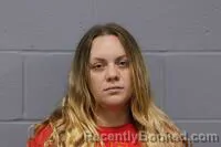 Mugshot of Mickaela Marie Coleman booked in Johnson County, Missouri on August 24, 2026