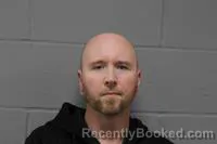 Mugshot of Christopher Allen Jones booked in Johnson County, Missouri on August 24, 2026