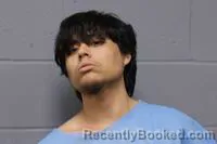 Mugshot of Miguel Mendoza booked in Johnson County, Missouri on August 25, 2026