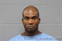 Mugshot of Tevin O'neil Williamson booked in Johnson County, Missouri on August 28, 2026