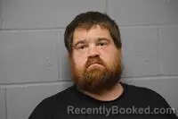 Mugshot of Cody Alan Sanders booked in Johnson County, Missouri on August 28, 2026