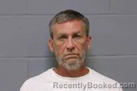 Mugshot of Earl Eugene Barr booked in Johnson County, Missouri on August 28, 2026