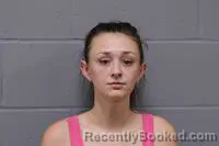 Mugshot of Christina Renee Hamline booked in Johnson County, Missouri on August 31, 2026